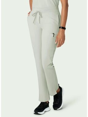 Mandala women’s 9-pocket cargo scrub pants in northern droplet